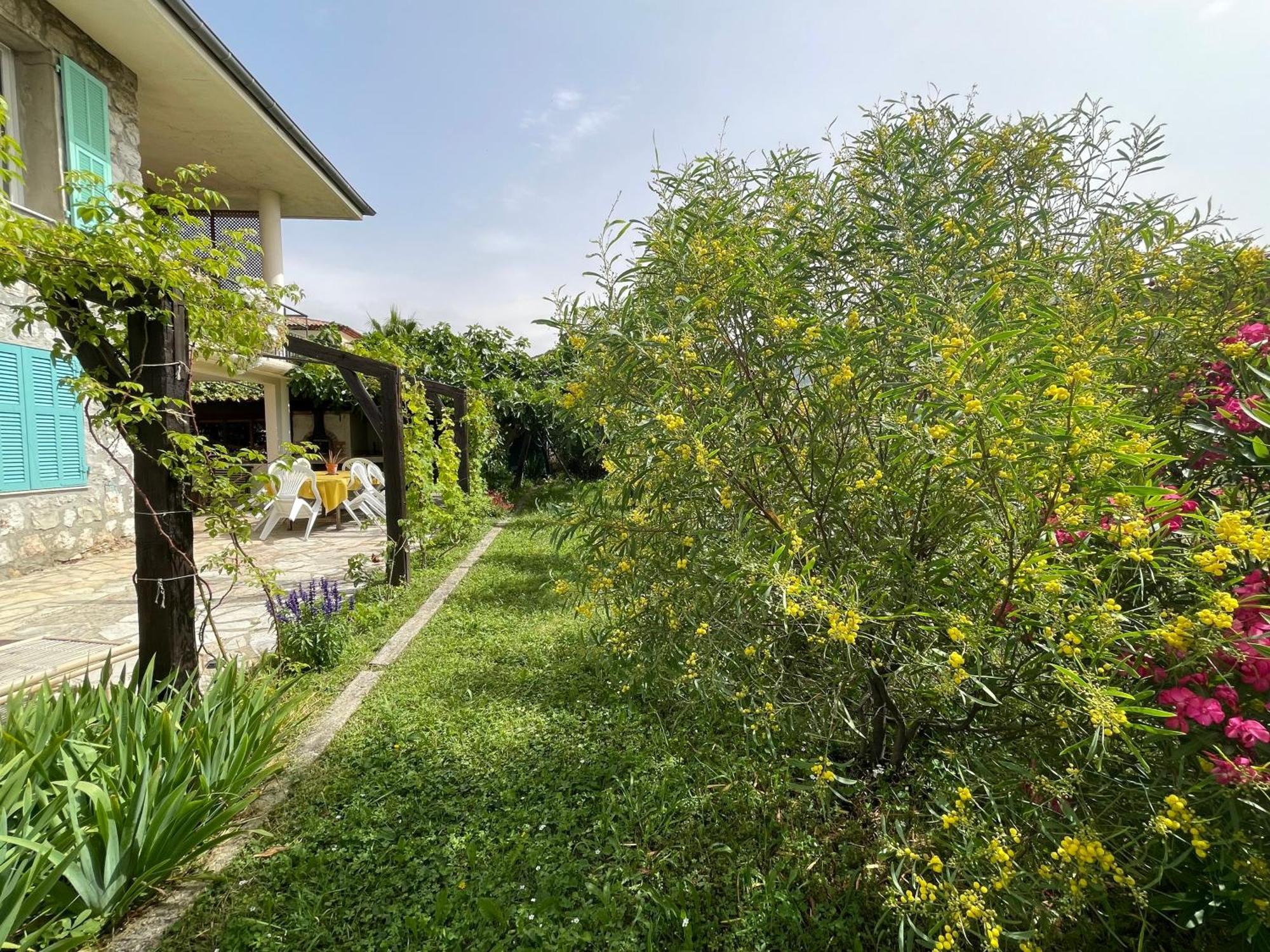 Bas De Villa Avec Acces Piscine Pres De Nice Cannes Monaco Carros Extérieur photo